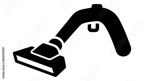 Compact car vacuum cleaner icon for effortless interior cleaning and automotive maintenance. accurate suction device.