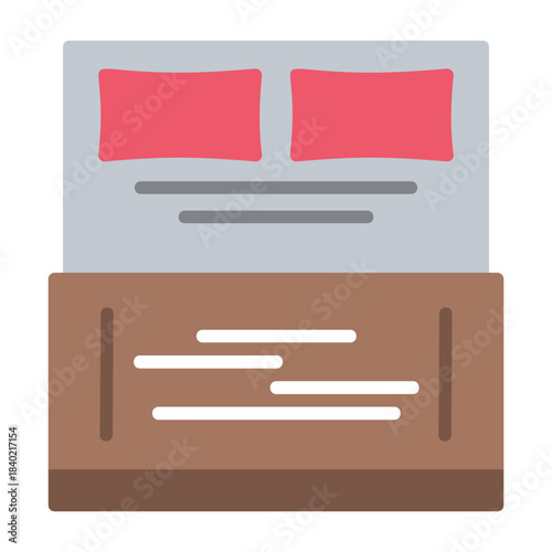 Double Bed Icon