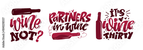 Cute hand drawn doodle lettering quote about wine lover. Lettering for t-shirt design, mug print, bag print, clothes fashion. 100% hand drawn vector image.
