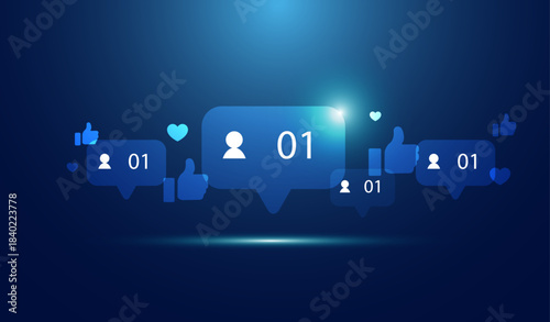 icone, commenti, like, social, social network, engagement, like, mi piace, condivisioni, interazioni, 