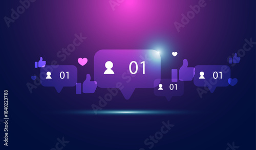 icone, commenti, like, social, social network, engagement, like, mi piace, condivisioni, interazioni, 