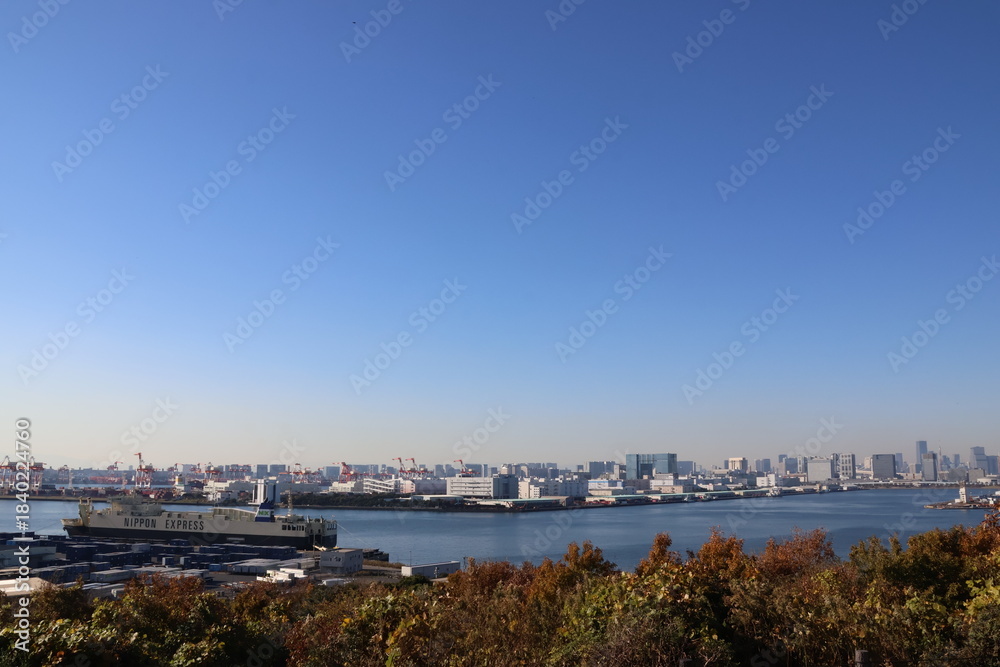 Fototapeta premium View from Tokyo Bay