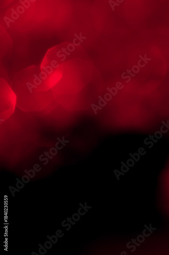abstract red blurred bokeh background