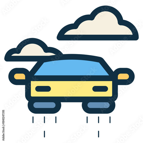 flying car icon