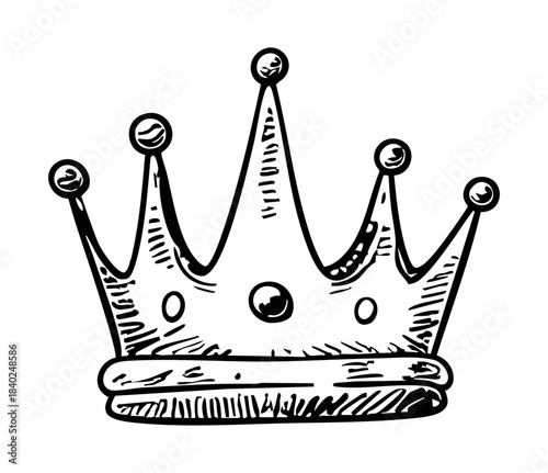 Korona rysunek