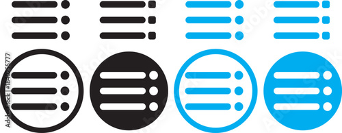 website menu icon set. Website navigation symbol. Hamburger web. List menu sign. App burger icons. three horizontal bars. Hamburger website navigation menu. Hamburger menu icons. Vector set of menu 