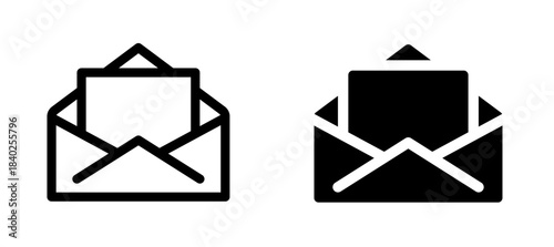Mail icon. Mailbox, address, newsletter, envelope, correspondence.