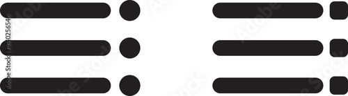 website menu icon set. Website navigation symbol. Hamburger web. List menu sign. App burger icons. three horizontal bars. Hamburger website navigation menu. Hamburger menu icons. Vector set of menu 