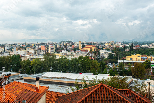 Kalamata skyline after it rained