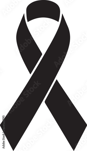 Symbol of awareness and remembrance for world aids day and other causes