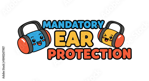 Mandatory Ear Protection: Cute Cartoon Earmuffs for Safe and Happy Hearing