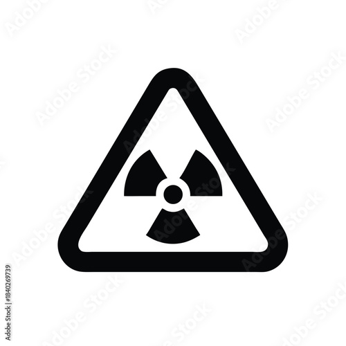 radioactive, warning, hazard, danger, nuclear, radiation, alert, symbol, toxic, safety, caution, energy