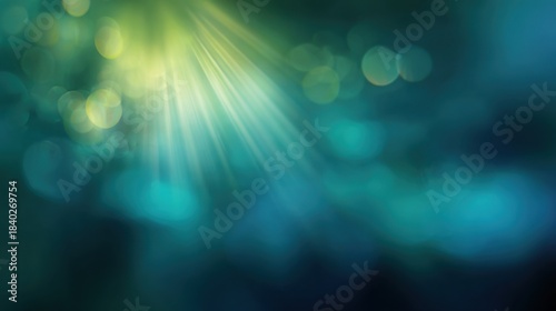 green blue light gradient background,light leak overlay effect with blur bokeh rainbow light leaks,abstract blue background with rays
