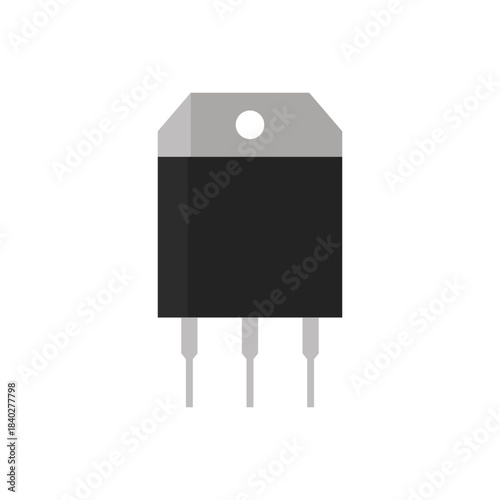 Electrolytic transistor Component Icon