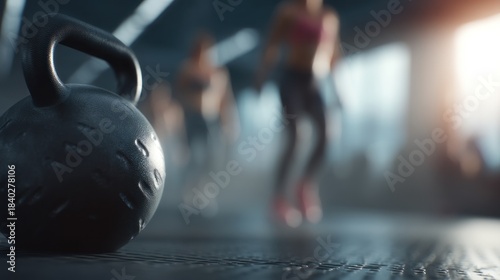 Wallpaper Mural Kettlebell gym exercise Torontodigital.ca