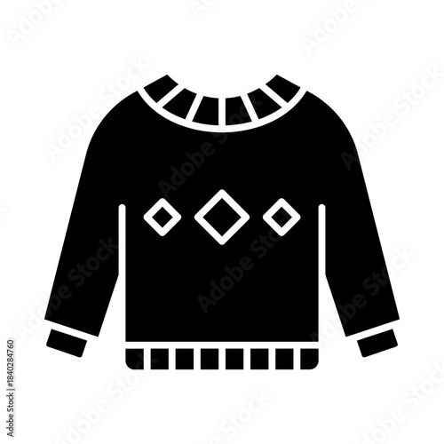 Sweater with pattern