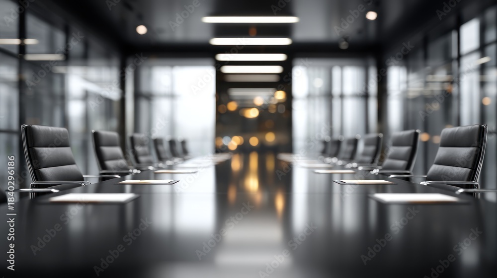 Fototapeta premium Empty conference room