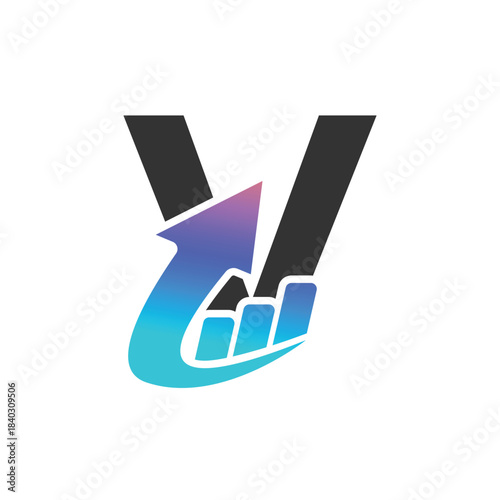 Letter V logo, V logo, Business logo, modern, minimal logo, design, colourful, icon, shape, symbol, brand, business identity, elegant, luxury, logotype, branding, custom, abstract
