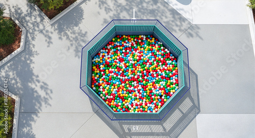 Gaga Ball Pit Sport Emerging Playground Game