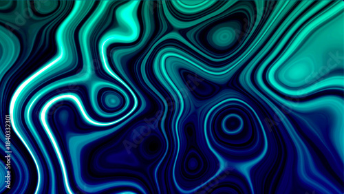 Abstract gradient fluid fractal background