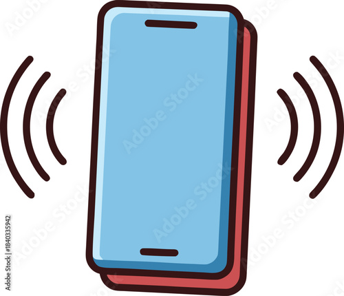 Incoming Smartphone Call Alert Icon