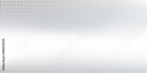 Art dot foil background with metal mirror texture. Chrome gradient surface with light gloss modern