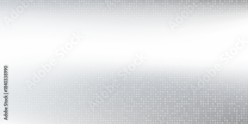 Abstract dot foil background with metal mirror texture. Chrome gradient surface with light gloss modern abstract design