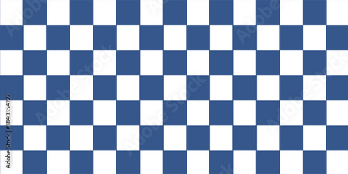 Lumberjack plaid seamless pattern. Vector illustration. Blue color. Textile template.