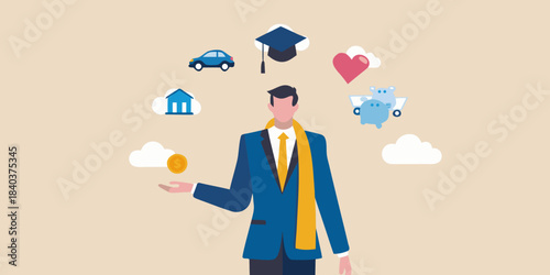 Balancing life s priorities education love finance home and future aspirations