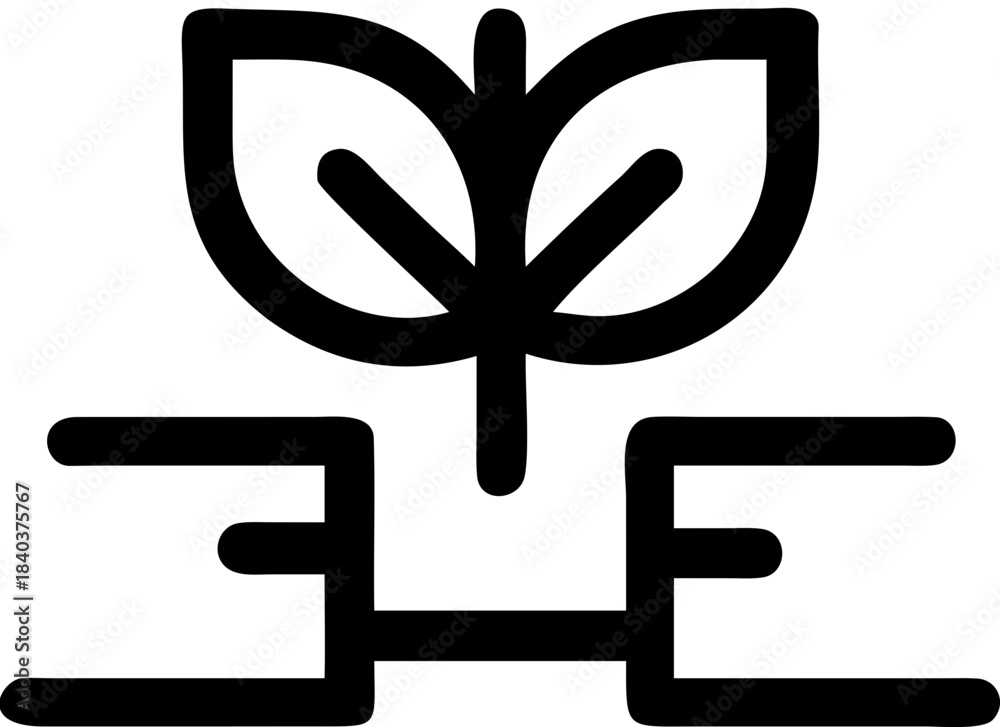 Obraz premium Agtech icon