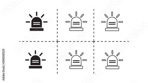 a collection of three distinct tombstone designs arranged in two rows showcasing a minimalist style on transparent background silhouette high quality professional detailed modern elegant stylish