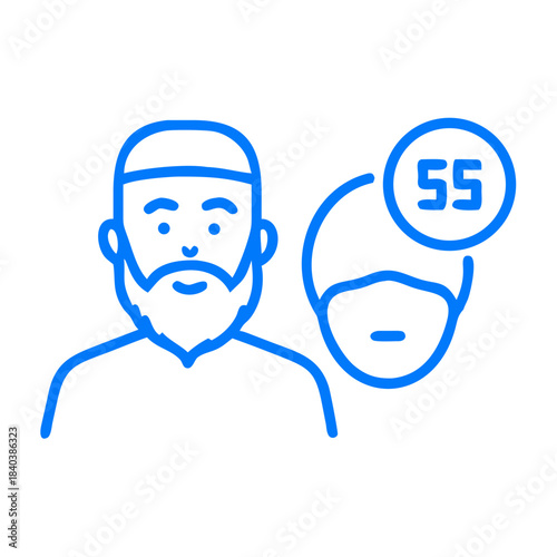 mentor modern style icon
