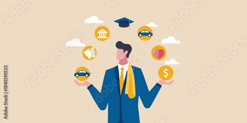 Balancing life s priorities education career finances and personal well being