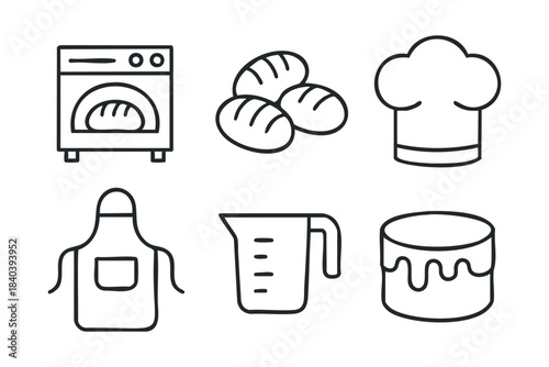 Baking essentials and kitchen tools for delicious treats and meals