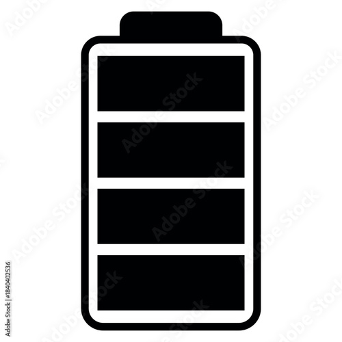 Battery Icon Design Template – Vector Power Symbol