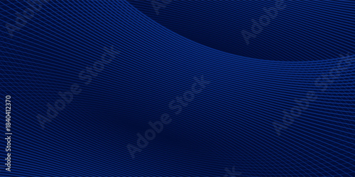 Premium background design with diagonal dark blue lines pattern. Vector horizontal template for digital luxury business banner