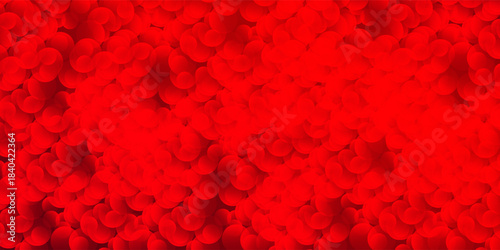 Red abstract bokeh of lights on black background simple abstract