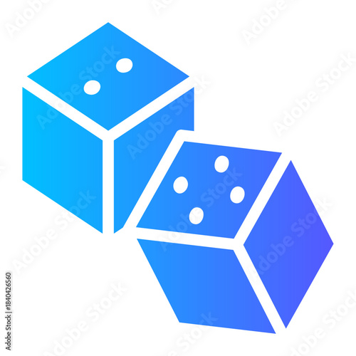 gambling gradient icon