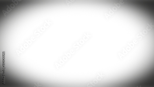 Abstract grey vignette element with transparent background