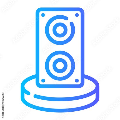 speakers gradient icon