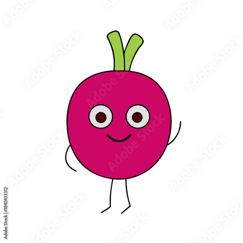 apple cartoon character