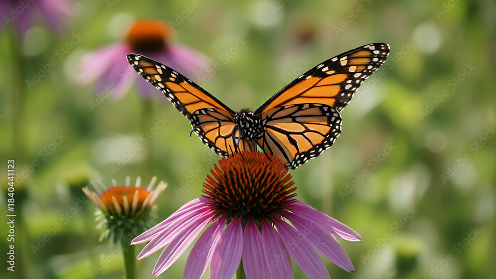 Fototapeta premium Monarch butterfly