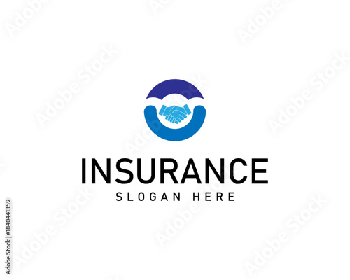 Life insurance logo designs for medical protection logo