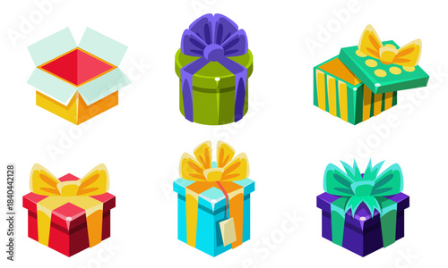 set of gift boxes