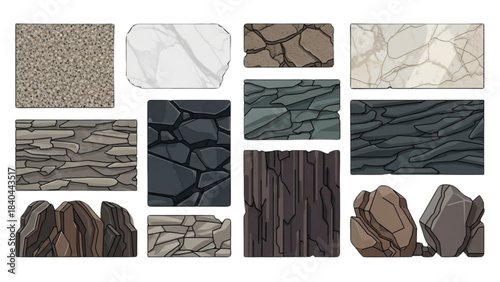 collection of different textures