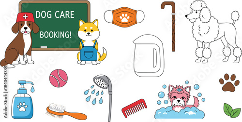 Flat Vector Illustration of a Summer Beach Scene with an Orange Striped Lounge Chair, Large Umbrella, and Side Table with a Cocktail, Ideal for Vacation, Holiday, and Relaxation Graphics.