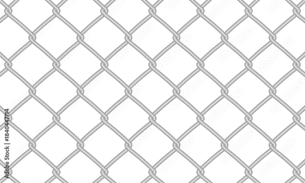 Fototapeta premium closeup mesh wire frame vector illustration isolated on white background.