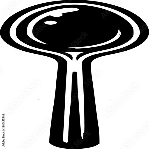 3d liquid drop falling abstract illustration on a clean background