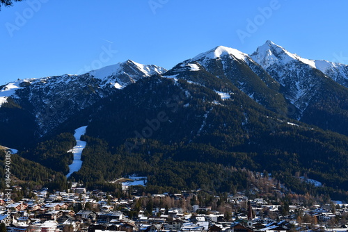 Seefeld in Tirol von oben