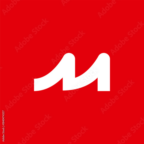 Modern Colorful Letter M Logo Design – Creative Simple Monogram Branding Symbol for Business, Startup, and Company Identity